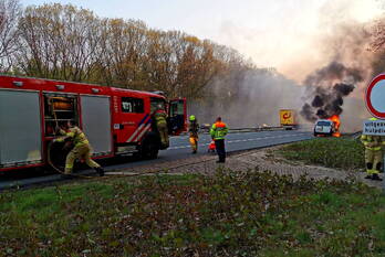 brand rijksweg a12 l 111,7 bennekom