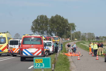 ongeval rijksweg - n59 22,3 nieuwerkerk