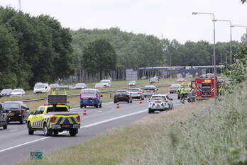 brand rijksweg a27 r 101,9 eemnes