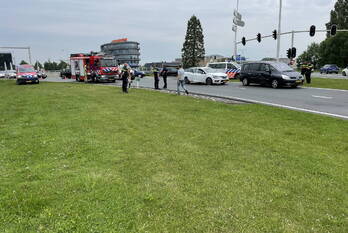 ongeval baljuwplein - n493 spijkenisse