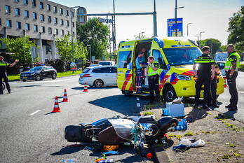 ongeval groene kruisweg - s102 rotterdam