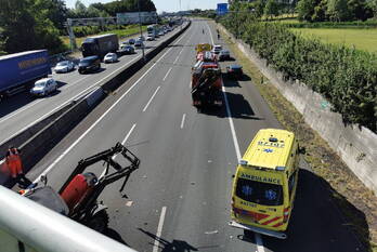ongeval rijksweg a12 ede