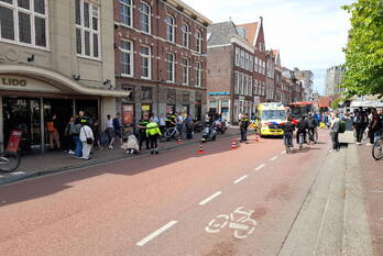 ongeval steenstraat leiden