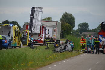ongeval groningerstraatweg - n355 r 5,9 leeuwarden