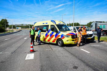 steekincident rijksweg a15 - ijsselmonde 20 barendrecht