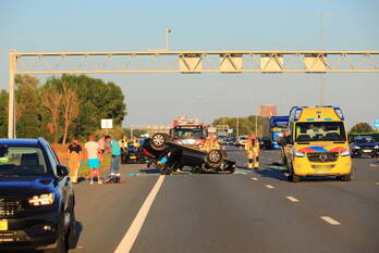 ongeval rijksweg a1 baarn