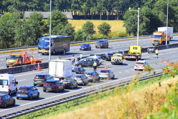 ongeval rijksweg a12 ede