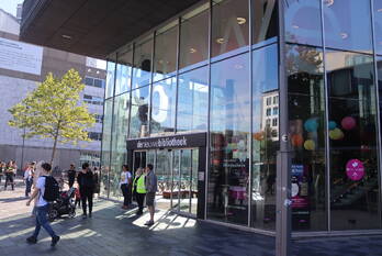 brand stadhuisplein almere