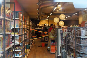 waterlekkage zandpad middelharnis