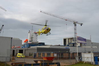 ongeval lange lijnbaan harlingen