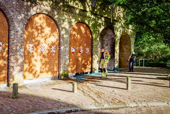 brand achter de kamp amersfoort