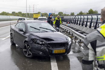 ongeval drie merenweg - n205 cruquius
