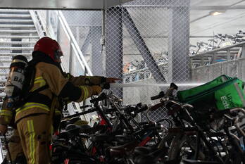 brand stationsplein amsterdam