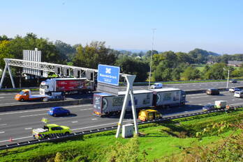 ongeval rijksweg a12 l 108,2 ede