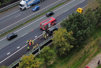 brand rijksweg a30 r 13,0 lunteren