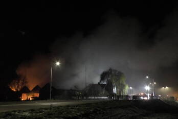 brand huizersdijk zevenbergen