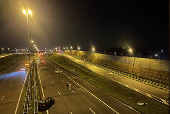 ongeval rijksweg a16 r 58,5 prinsenbeek