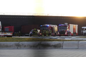 brand bosporusstraat maasvlakte rotterdam