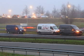 ongeval rijksweg a15 r 85,1 sliedrecht