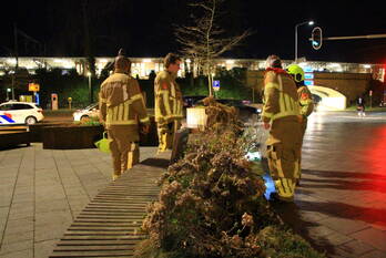 brand stationsplein weert