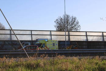 ongeval rijksweg a15 r 84,6 sliedrecht