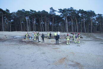 brand oude postweg laren