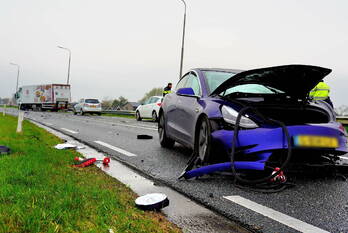 ongeval kanaaldijk - n9 bergen (nh)