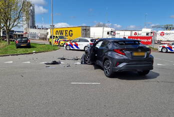 ongeval basisweg velsen-noord