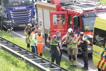 ongeval rijksweg a27 r 102,4 eemnes
