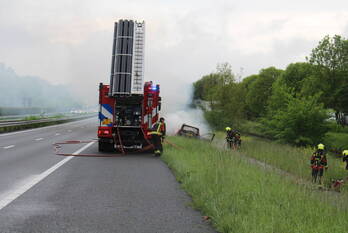 brand rijksweg a44 r 15,3 oegstgeest