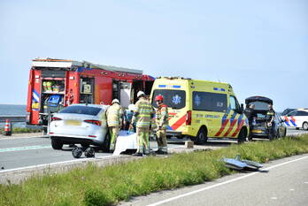 ongeval markerwaarddijk - n307 74,4 lelystad