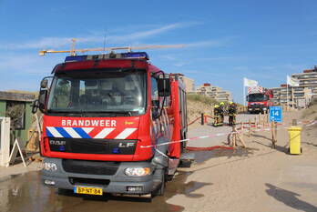 brand koningin wilhelmina boulevard noordwijk