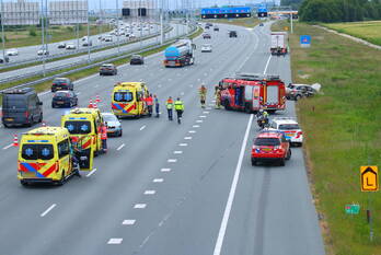 ongeval rijksweg a1 l 14,7 muiderberg