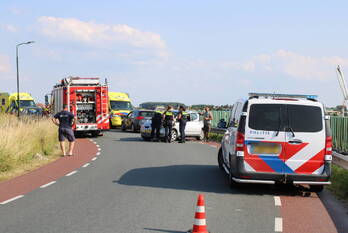 ongeval rivierdijk hardinxveld-giessendam