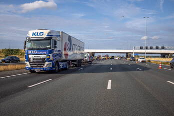 ongeval rijksweg a4 r 13,4 hoofddorp