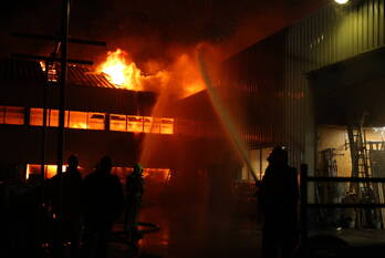 brand ir blankenstraat werkendam