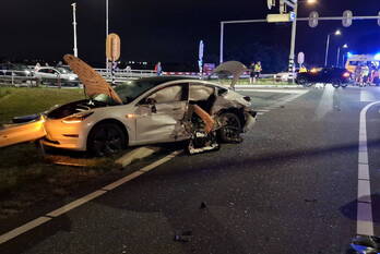 ongeval zuiddijk zuidschermer