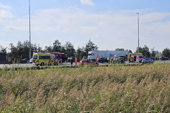 ongeval rijksweg a12 l 105,4 ede