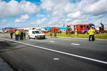 ongeval rijksweg a15 r 52,4 x pernis rotterdam