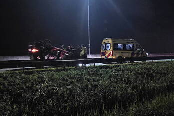 ongeval rijksweg a12 l 108,0 ede