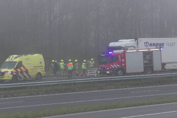ongeval rijksweg a58 r 142,2 kapelle