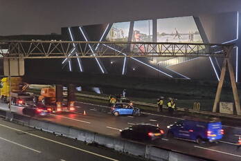 ongeval rijksweg a12 l 107,5 ede