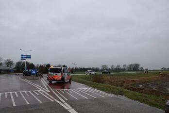 ongeval zuidernieuwlandweg brouwershaven