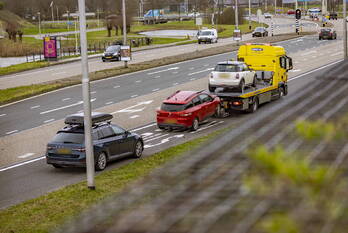 ongeval bunschoterstraat - n199 4,5 hoogland