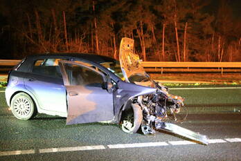 ongeval rijksweg a67 l 33,5 lierop