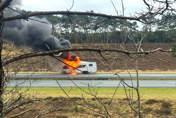 brand rijksweg a1 r 128,9 rijssen