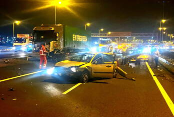 ongeval rijksweg a15 pernis rotterdam