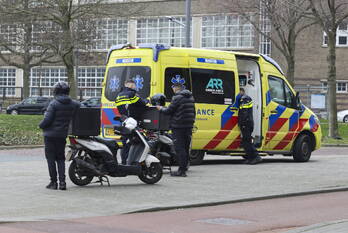 ongeval lange hilleweg rotterdam