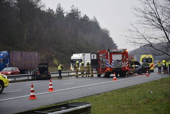 ongeval rijksweg a12 r 112,2 bennekom