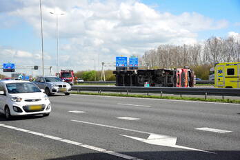 ongeval rijksweg a15 l 62,5 ridderkerk